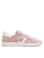 Sneakersy damskie - Geox Sneakersy D Meleda D36UGB 022BC C8105 Różowy - miniaturka - grafika 1