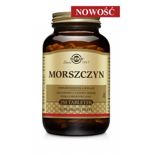 Solgar SOLGAR Morszczyn 250 tabletek - Suplementy diety - miniaturka - grafika 1
