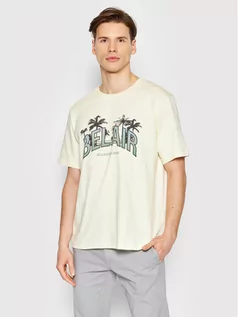 Koszulki męskie - Baldessarini T-Shirt B4 20032/000/5081 Beżowy Regular Fit - grafika 1