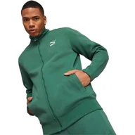 Kurtki i kamizelki sportowe męskie - Kurtka Puma T7 Track Jacket Dk Vine, Mężczyźni - miniaturka - grafika 1