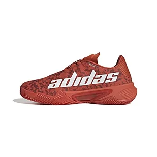 adidas Barricade M Clay, Męskie trampki, Preloved Red Ftwr White Preloved Red, 40.5 EU - Trampki męskie - miniaturka - grafika 1