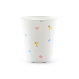 Party Deco Kubeczki Boy or Girl na Baby Shower - 200 ml - 6 szt. KPP44 - Baby shower i roczek - miniaturka - grafika 1