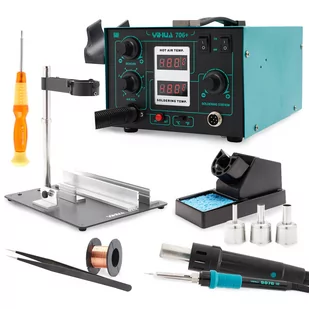 STACJA LUTOWNICZA YIHUA 706 + UCHWYT PCB PLATFORMA - Lutownice - miniaturka - grafika 1