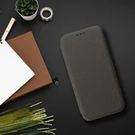 Etui i futerały do telefonów - Kabura FOLIO Side Magnet do SAMSUNG A56 5G brązowy - miniaturka - grafika 1
