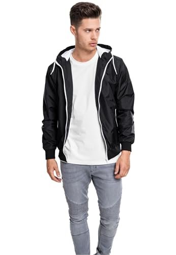 Urban Classics Męska kurtka Contrast Windrunner (1 opakowanie)