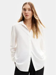 Desigual Koszula Genova 24SWCW36 Biały Regular Fit - Koszule damskie - miniaturka - grafika 1