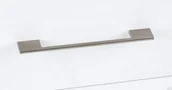 Zawiasy, okucia i inne akcesoria - Uchwyt meblowy podłużny Dino 96/128 Nikiel szczotkowany - miniaturka - grafika 1