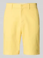 Spodenki męskie - Bermudy o kroju regular fit z mieszanki bawełny - miniaturka - grafika 1