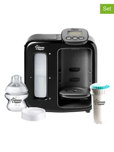 tommee tippee 2-częściowy zestaw "Perfect Prep" w kolorze czarnym - Butelki dla niemowląt - miniaturka - grafika 1