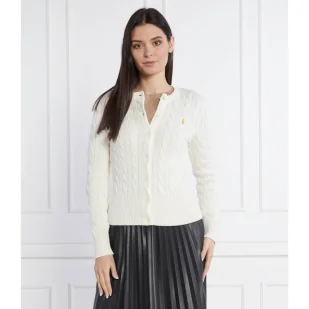 POLO RALPH LAUREN Kardigan CBL | Slim Fit - Swetry damskie - miniaturka - grafika 1