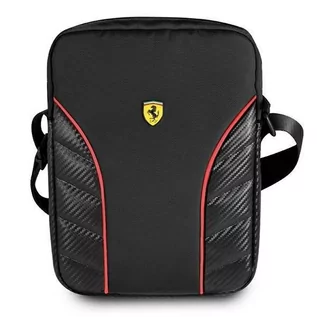 Torebki damskie - Ferrari Torba FESRBSH10BK Tablet 10" czarny/black Scuderia - grafika 1