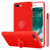 Etui i futerały do telefonów - Pokrowiec Do Apple iPhone 7 PLUS / 7S PLUS / 8 PLUS w LIQUID CZERWONY Etui TPU Obudowa Ochronny Case Cover Plecki Cadorabo - miniaturka - grafika 1