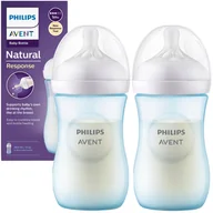 Butelki dla niemowląt - 2X Butelka Antykolkowa Philips Avent Natural 3 Response Scy903/21 260Ml - miniaturka - grafika 1