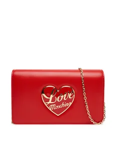 LOVE MOSCHINO Torebka JC4186PP1NLP0500 Czerwony - Torebki damskie - miniaturka - grafika 1