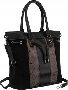 David Jones Torba damska ze skóry ekologicznej z motywem skóry węża - David Jones NoSize - Torebki damskie - miniaturka - grafika 1