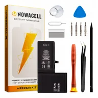Baterie do telefonów - Bateria do iPhone X Większa Pojemność 3500 mAh Zestaw NOWACELL - miniaturka - grafika 1