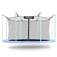Akcesoria do trampolin - Neo-sport Siatka wewnętrzna do trampoliny 374cm 12FT 8sł 1361 - miniaturka - grafika 1