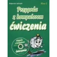 Podręczniki dla szkół podstawowych - Małgorzata Jedrzejek Przygoda z komputerem 2 ćw (CD GRATIS) VIDEOGRAF - miniaturka - grafika 1