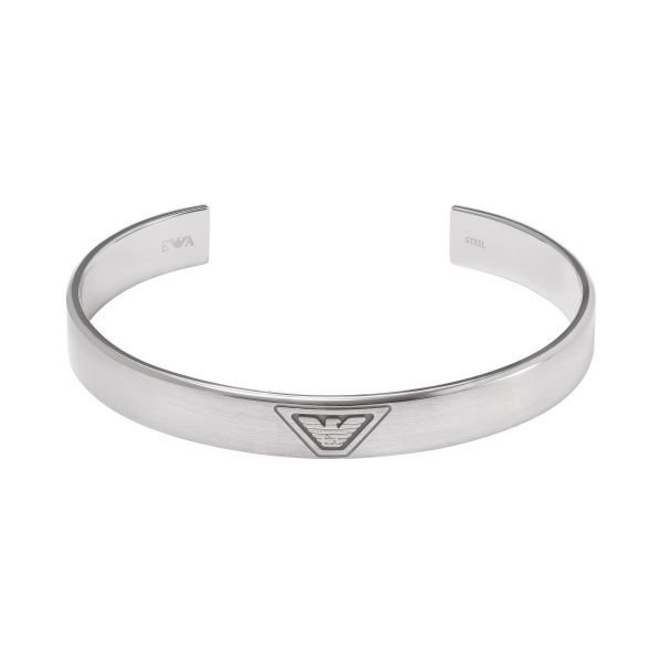 bracciale uomo emporio armani egs3127 eagle logo