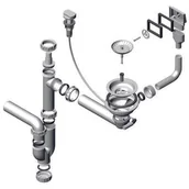 Odpływy liniowe - Alveus Syfon pojedynczy z odpływem automatyczny 3 1/2 POP-UP (1105296) - miniaturka - grafika 1