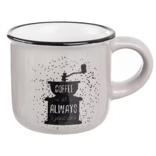 Orion Kubek ceramiczny z uchem do kawy espresso 90 ml Kubek ceramiczny z uchem do kawy espresso 90 ml - Kubki - miniaturka - grafika 1