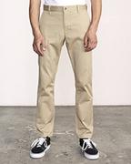 Spodnie męskie - RVCA RVCA Męskie spodnie weekendowe ze stretchem Khaki XS U1PTRLRVF0-0033 - miniaturka - grafika 1