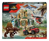 Klocki - LEGO Jurassic World 76976 Powietrzna misja z kecalkoatlem i spino - miniaturka - grafika 1