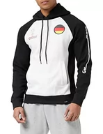 Bluzy męskie - FIFA Męska bluza z kapturem Official World Cup 2022, męska, francuska, rozmiar XL, biała, Extra, biały, XL - miniaturka - grafika 1