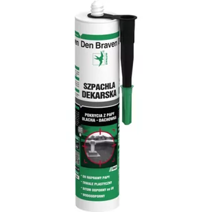 Szpachla dekarska Roofplast czarna 300 ml - Silikony - miniaturka - grafika 1