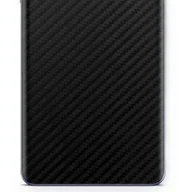 Akcesoria do tabletów i e-booków - folia naklejka skórka strukturalna na TYŁ do Blackview Tab 18 - Carbon Czarny - apgo SKINS - miniaturka - grafika 1