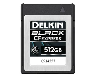 Delkin Devices 512GB CFexpress BLACK - Karty pamięci - miniaturka - grafika 1