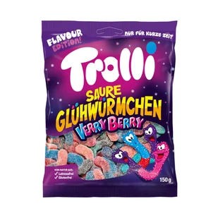 Trolli Glühwürmchen Verry Berry Żelki 150 g - Żelki - miniaturka - grafika 1