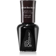 Lakiery do paznokci - Sally Hansen Salon Gel Polish Step 2, lakier do paznokci 260 Pat On The Black, 7 ml - miniaturka - grafika 1