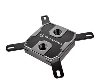 Thermaltake Pacific W1 G 1/4"" miedź) blok wodny CPU Silver Black (CL-W022-CU00BL-A) - Chłodzenie wodne - miniaturka - grafika 1