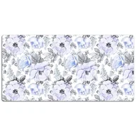 Podkładki na biurko - Ochronna mata na biurko Niebieskie róże 120x60 cm, Dywanomat - miniaturka - grafika 1