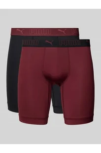 Obcisłe bokserki z paskiem z logo w zestawie 2 szt. - Puma - Majtki damskie - miniaturka - grafika 1