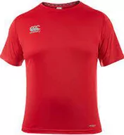 Koszulki męskie - Canterbury Canterbury Nowej Zelandii męska koszulka Core Vapodri Superlight Performance, flaga czerwona, XS Q-E546650 - miniaturka - grafika 1