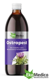 EkaMedica Sok Ostropest 500 ml. 100% - Soki i napoje niegazowane - miniaturka - grafika 2