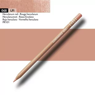 Kredka Caran D`Ache Nr.068 Herculanum    Red Luminance 6901 - Kredki, ołówki, pastele i pisaki - miniaturka - grafika 1