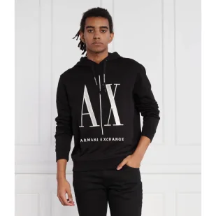 Armani Exchange Bluza | Regular Fit - Bluzy męskie - miniaturka - grafika 1