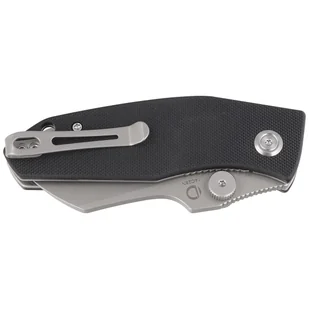Nóż składany Kubey Knife Monsterdog Black G10, Bead Blasted 14C28N by Dmitry Osarenko (KU337A) - Noże - miniaturka - grafika 6