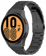 Akcesoria do smartwatchy - Pasek E-inventory do Samsung stal czarny - miniaturka - grafika 1