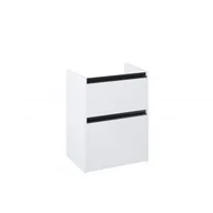 Szafki łazienkowe - ROCA A857896806 Szafka GAP PRO do kompletacji z blatem 60 cm Biały połysk - miniaturka - grafika 1