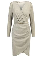 Sukienki - ApartFashion sukienka koktajlowa, srebrny-Metallic, 46 - miniaturka - grafika 1