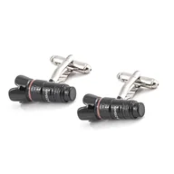 Spinki do mankietów i krawatów - Spinki do mankietów tematyczne aparat obiektywy EM 16 - EM Men's Accessories - miniaturka - grafika 1