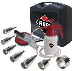 Otwornice Koronki Easy Gres Plus Rubi do gresu Kpl - Otwornice - miniaturka - grafika 6