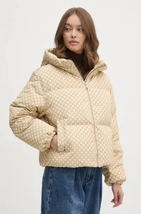 Tommy Hilfiger kurtka puchowa damska kolor żółty zimowa oversize WW0WW43524 - Kurtki damskie - miniaturka - grafika 1