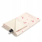 Koce i narzuty dla dzieci - La Millou Lekki koc bawełniany velvet L 110x140 ( Mom cherie ) - miniaturka - grafika 1