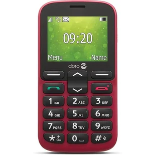 Doro 1380 4MB/8MB Czerwony - Telefony komórkowe - miniaturka - grafika 1