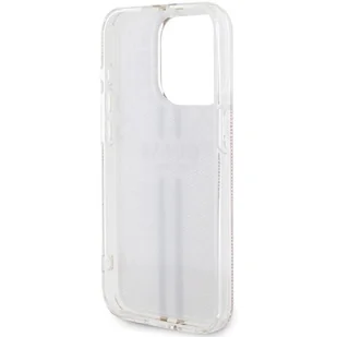 Etui Guess GUHCP15LH4PSEGP Apple iPhone 15 Pro hardcase IML 4G Gold Stripe różowy/pink - Etui i futerały do telefonów - miniaturka - grafika 8